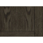 Table d'appoint en bois avec tiroir et étagère inférieure, finition antique, 1 pièce