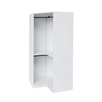 Armoire d'angle Polygon avec rangement suspendu